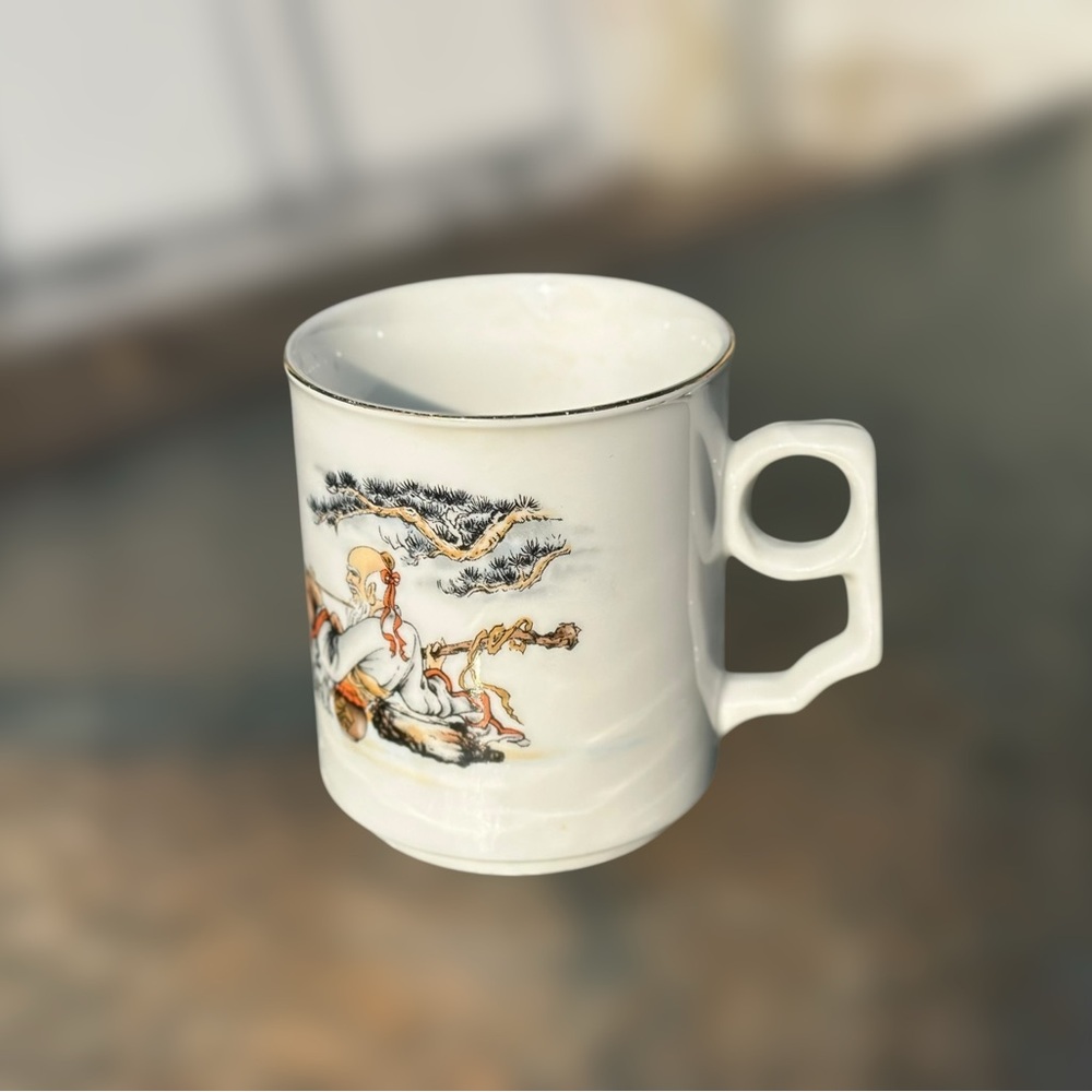 Vintage CK CHUAN KUO Bone China Tea Cup, 1920s